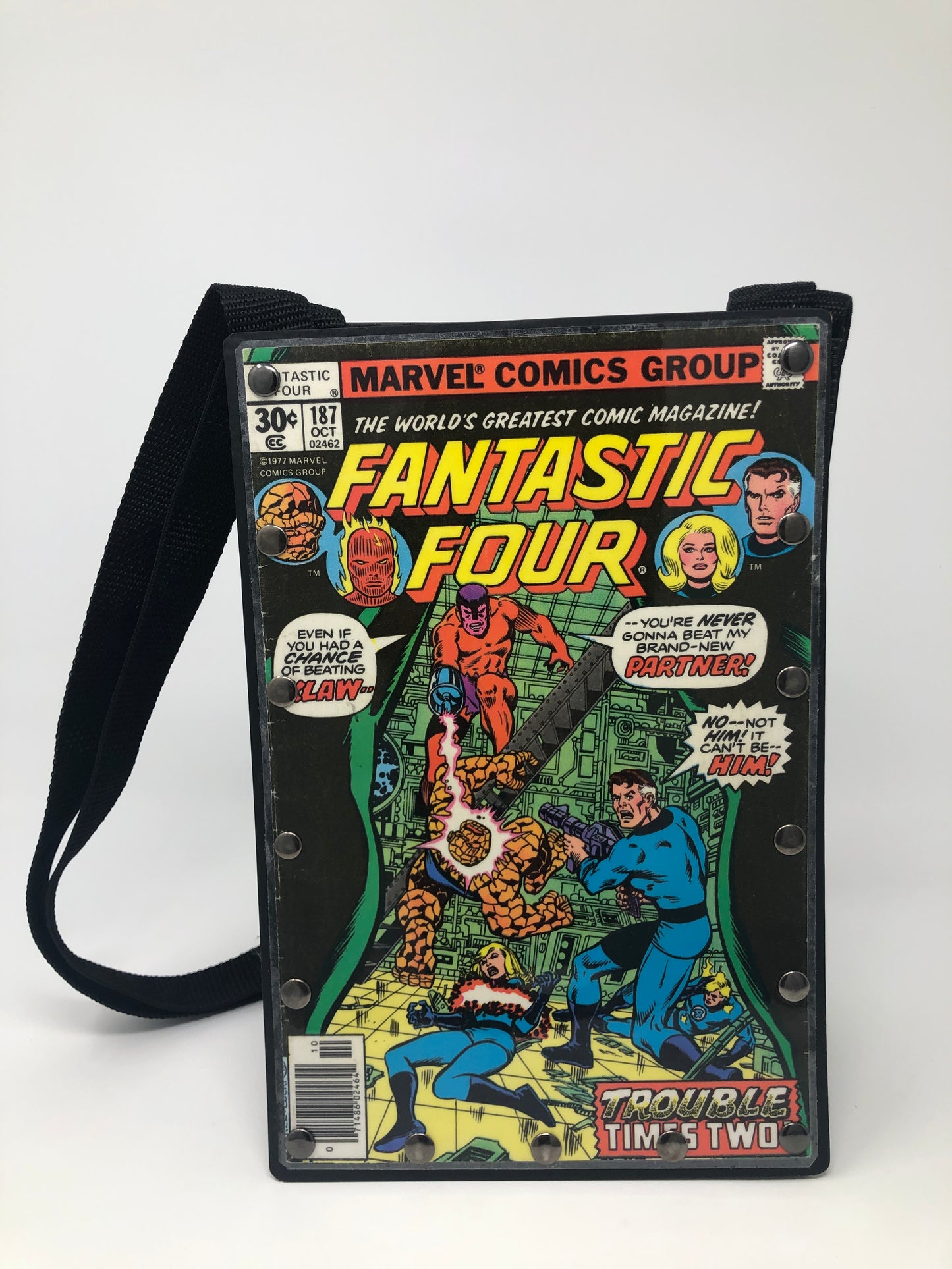 Clearance Corner Vintage Comic Book Purse - Fantastic Four October 1977