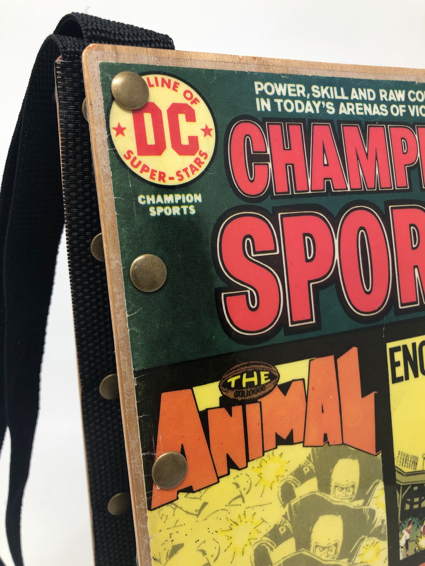 Clearance Corner Vintage Comic Book Purse - Champion Sports January 1973