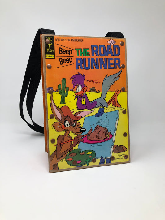 Vintage Gold Key Cartoon Comic Book Purse - The Road Runner September 1976