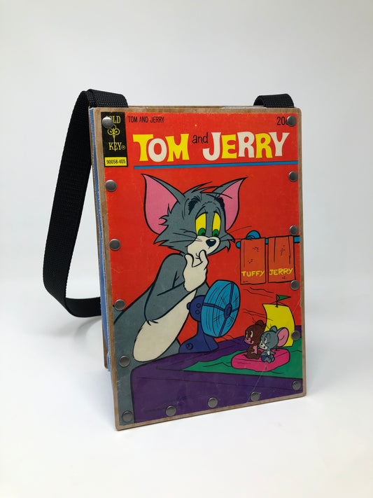 Vintage Gold Key Cartoon Comic Book Purse - Tom and Jerry May 1974
