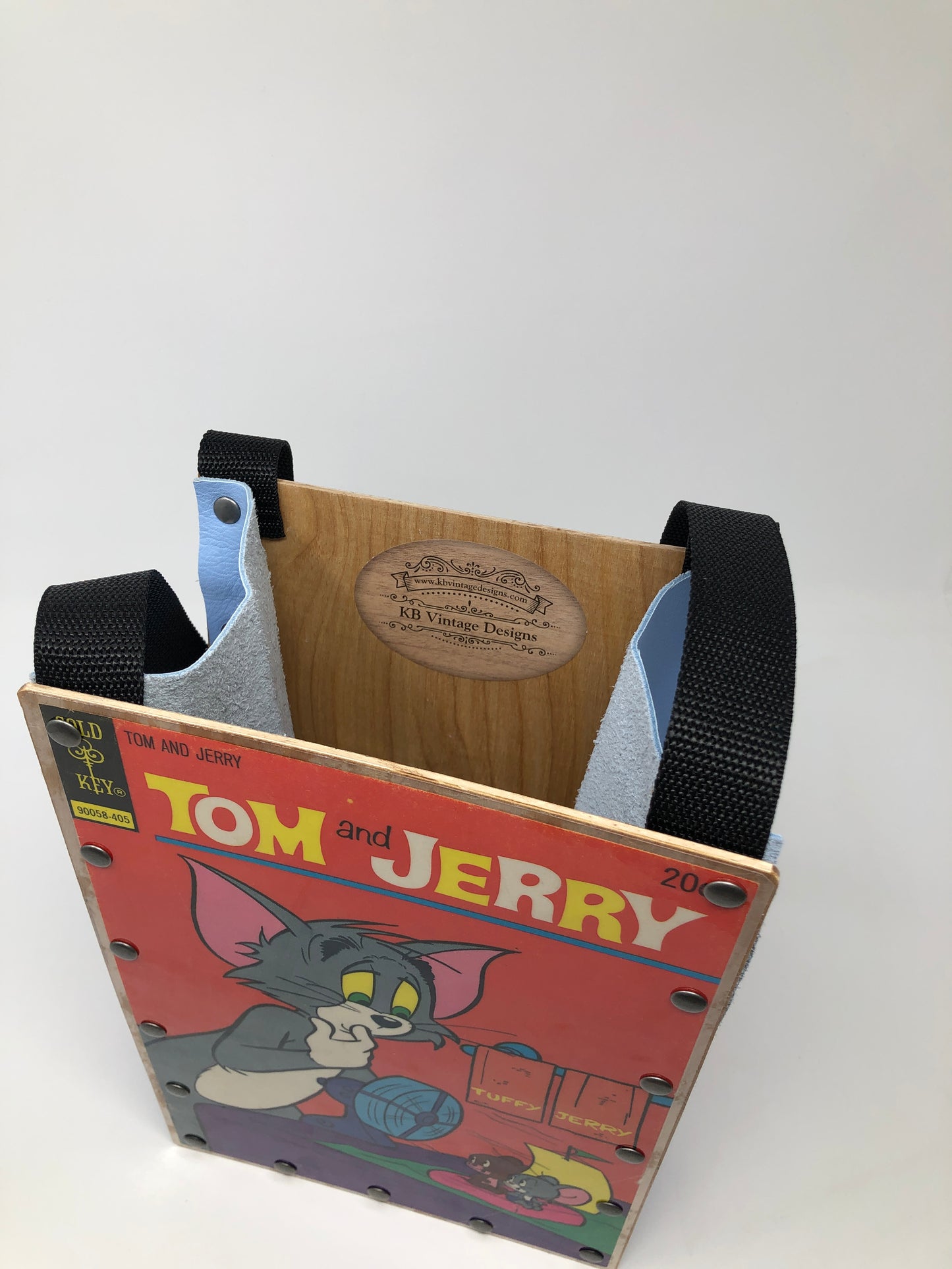 Vintage Gold Key Cartoon Comic Book Purse - Tom and Jerry May 1974