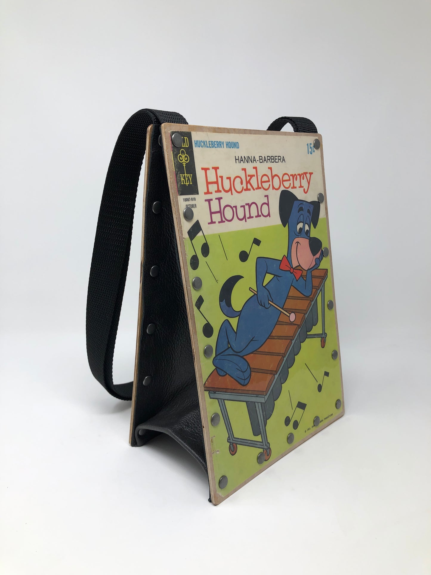 Vintage Gold Key Cartoon Comic Book Purse - Huckleberry Hound October 1969