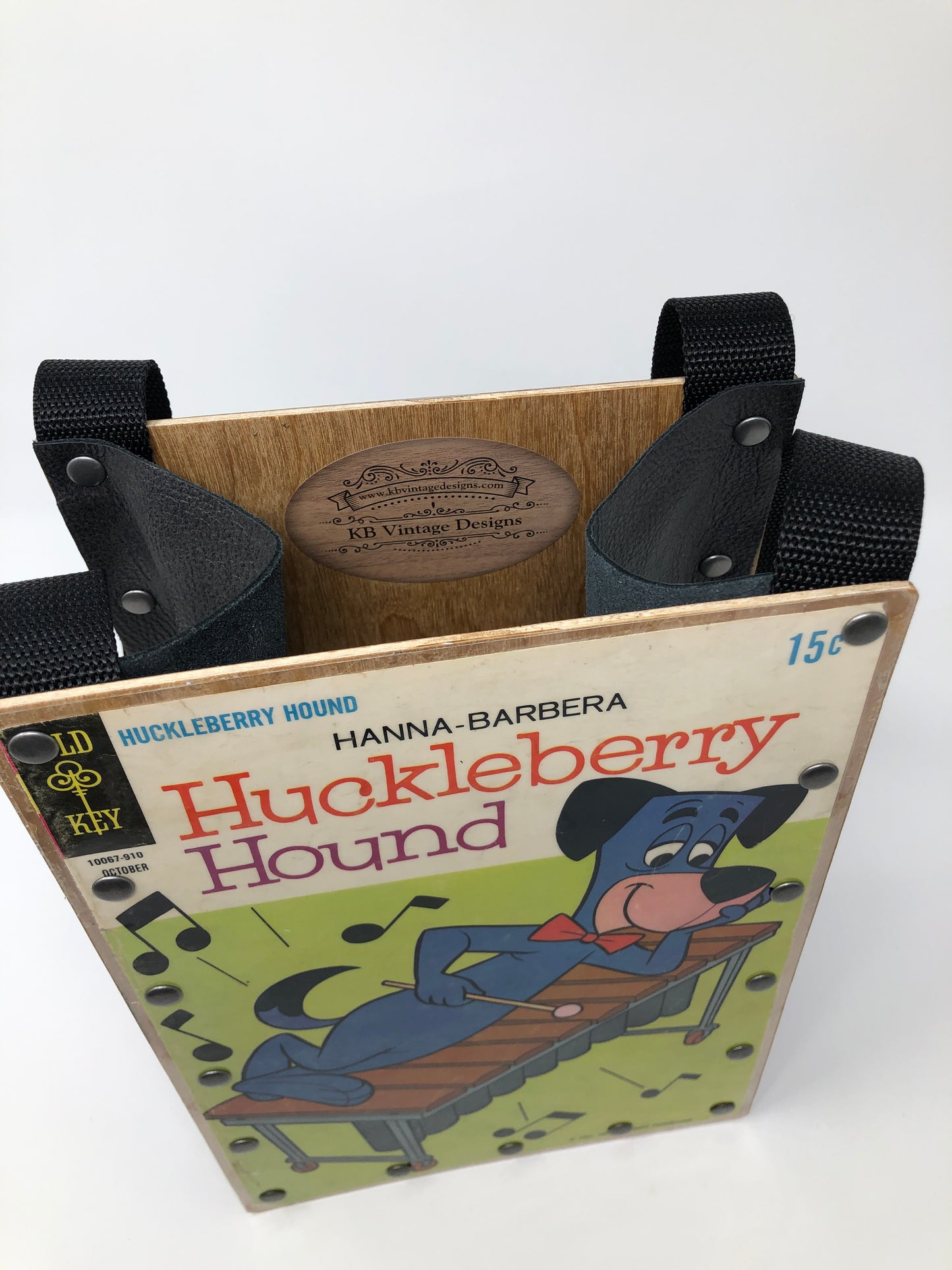Vintage Gold Key Cartoon Comic Book Purse - Huckleberry Hound October 1969
