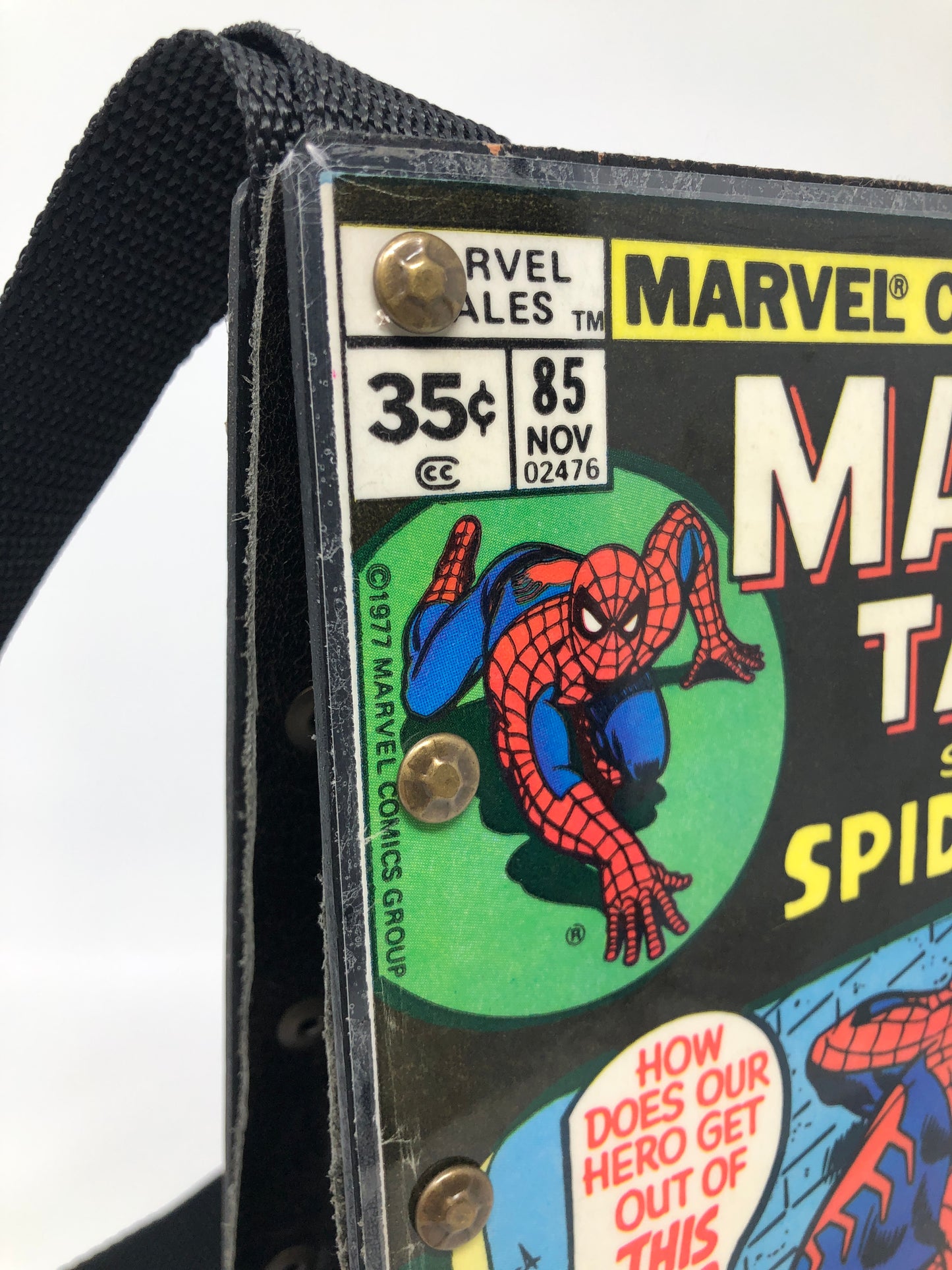 Vintage Comic Book Purse - Spider-Man 1977
