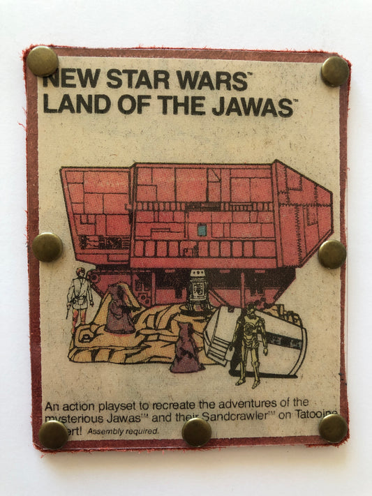 Vintage Comic Book Card Wallet -  Star Wars Land of the Jawas
