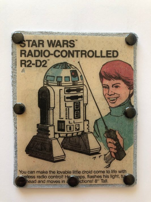 Vintage Comic Book Card Wallet -  Star Wars R2-D2