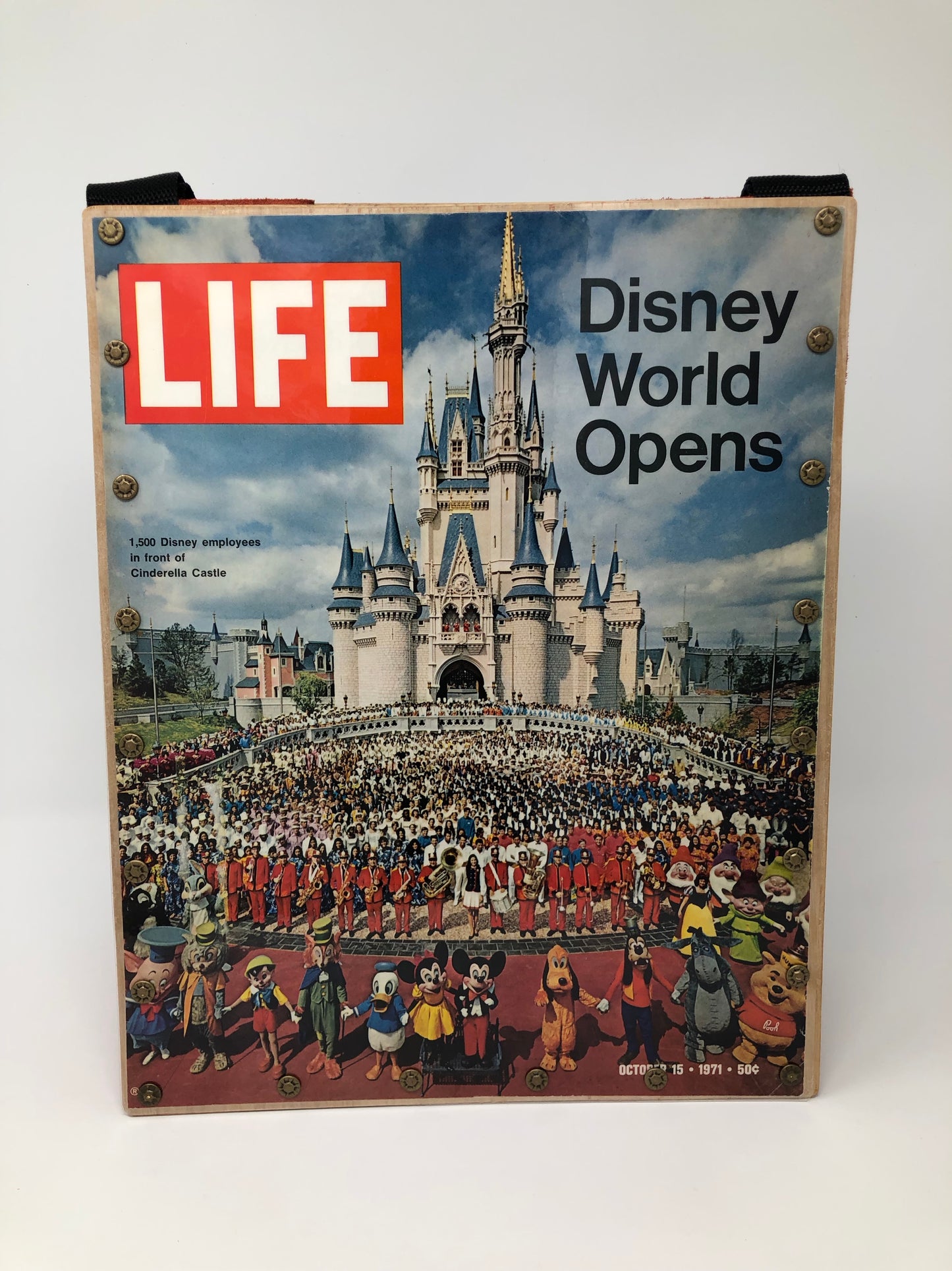 Vintage Graphics Tote Bag - Life October 15, 1971 Disney World Opens