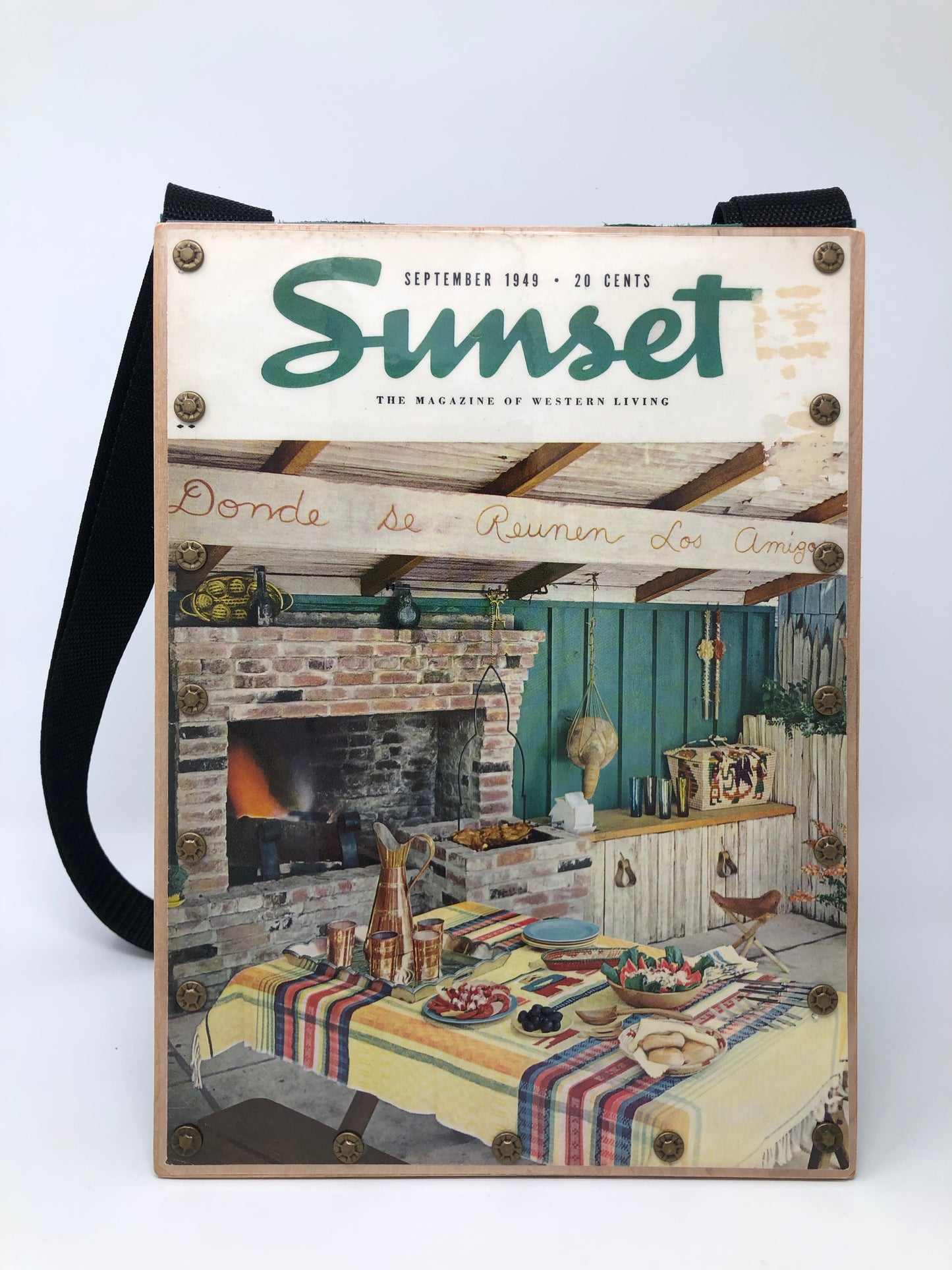 Vintage Graphics Magazine Purse - Sunset September 1949